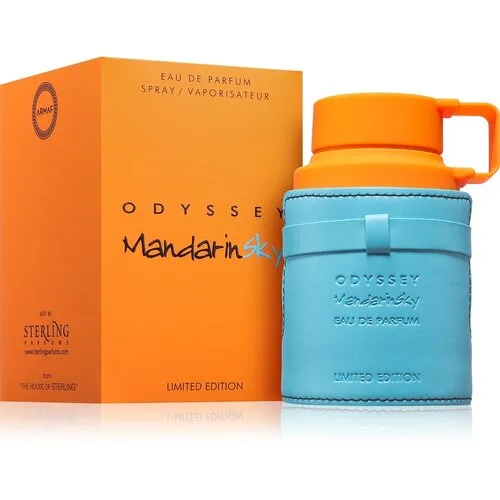 armaf Armaf Odyssey Mandarin Sky Eau de Parfum – Citrus Gourmand Herengeur met Mandarijn, Karamel en Vetiver – 100ml Spray