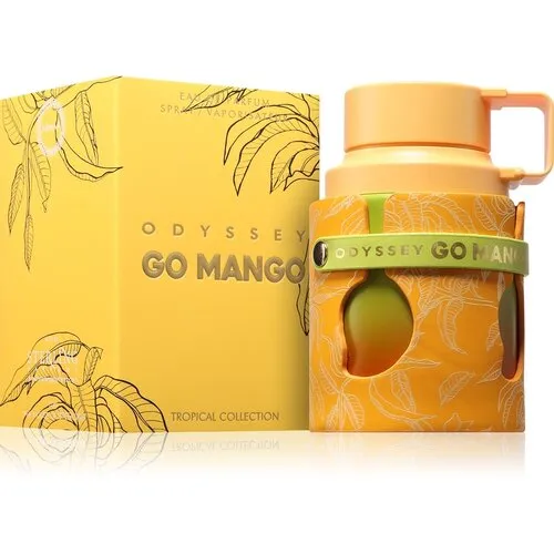 armaf Armaf Odyssey Go Mango Eau de Parfum – Fruitige Oriëntaals Houtachtige Uniseks Geur met Mango, Gember en Vanille – 100ml Spray