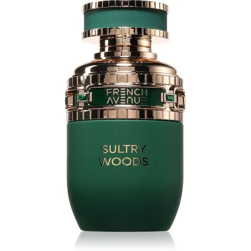 French Avenue French Avenue Sultry Woods Eau de Parfum – Houtachtig Aromatische Herengeur met Turkse Roos, Leer en Vetiver – 80ml Spray