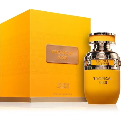 French Avenue French Avenue Tropical Kiss Eau de Parfum – Tropisch Fruitige Vrouwengeur met Mango, Kokos en Vanille – 80ml Spray