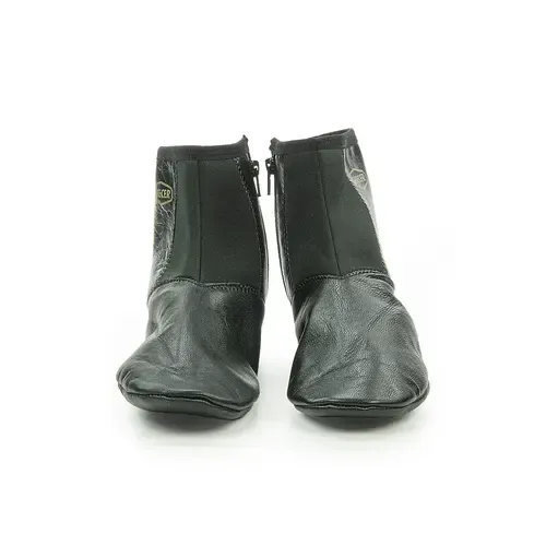 Luxe Leren Sokken met Rits – Deri Mest – Khoes – جورب جلدي بسحاب