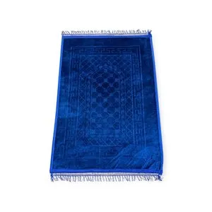 Dik Antislip Gebedskleed - Blauw