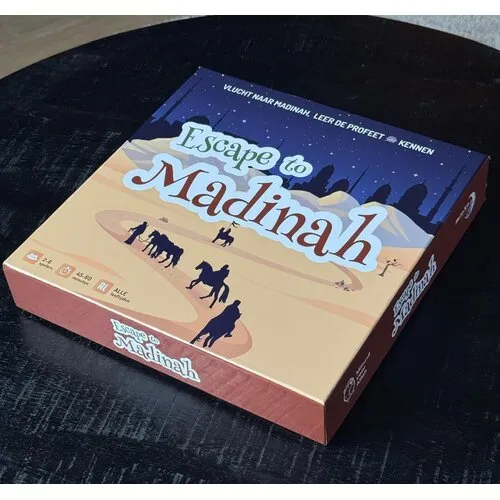 MoslimKidsEntertaiment Escape to Madinah – Islamitisch Bordspel