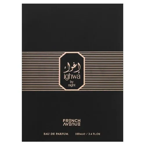 French Avenue French Avenue Ighwa By Night – Uniseks Eau de Parfum 100ml met Tabak, Kaneel en Vanille