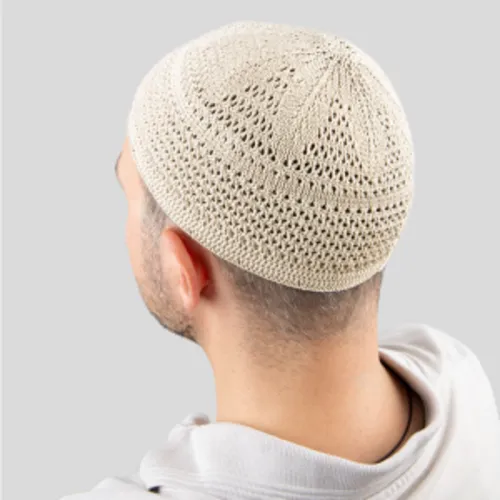 Dosso Kufi Takke – Gebedsmuts met hand borduurstijl en comfortabele pasvorm