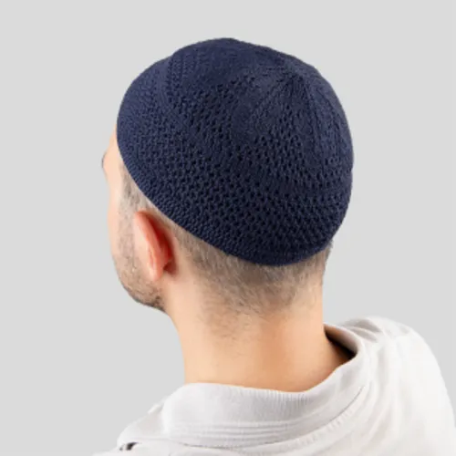 Dosso Kufi Takke – Gebedsmuts met hand borduurstijl en comfortabele pasvorm