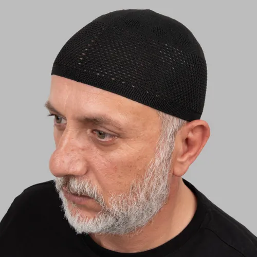 Shecer Zirkon Kufi Takke – Kwalitatieve standaard gebedsmuts voor dagelijks gebruik
