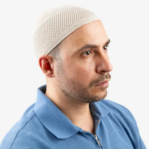 Shecer Zirkon Kufi Takke – Kwalitatieve standaard gebedsmuts voor dagelijks gebruik