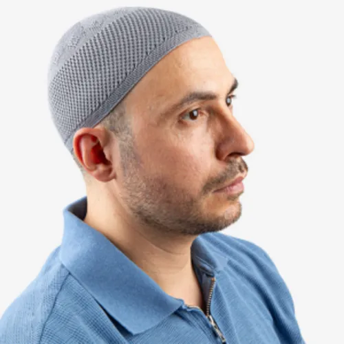 Shecer Zirkon Kufi Takke – Kwalitatieve standaard gebedsmuts voor dagelijks gebruik