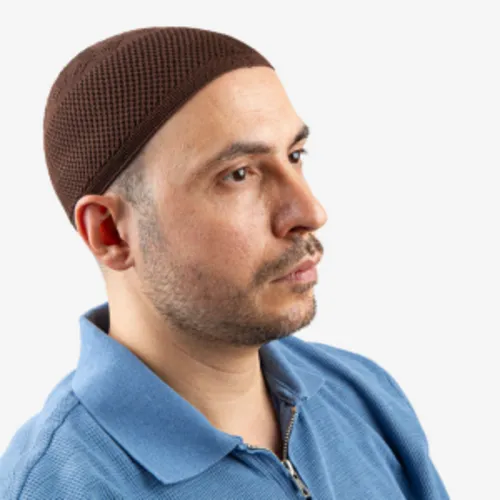 Shecer Zirkon Kufi Takke – Kwalitatieve standaard gebedsmuts voor dagelijks gebruik