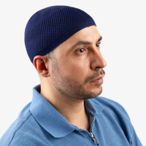 Shecer Zirkon Kufi Takke – Kwalitatieve standaard gebedsmuts voor dagelijks gebruik