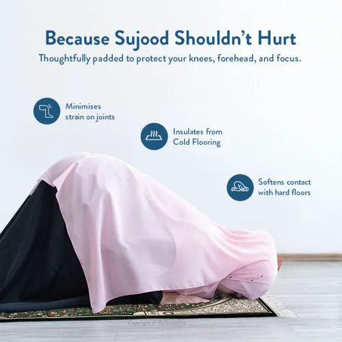 Urban Rug UK Urban Rugs UK Gebedskleed – Madinah Arch Design – Extra Dikte – Olive – 115x67 cm