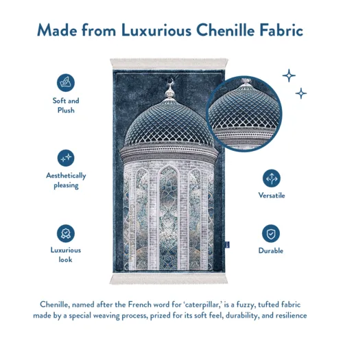 Urban Rug UK Urban Rugs UK Gebedskleed – Crystal Dome Design – Extra Dikke Vulling – 115x67 cm Urban Rug UK Urban Rugs UK Gebedskleed – Crystal Dome Design – Extra Dikke Vulling – 115x67 cm