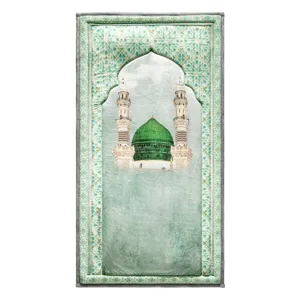 Urban Rug UK Urban Rugs UK Gebedskleed – Teal & Coral Floral Urban Rug UK Urban Rugs UK Gebedskleed – Teal & Coral Floral