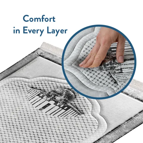 Urban Rug UK Adult Padded Prayer Mat met Palestinian Kufiya Design – Urban Rugs UK – 1.7 cm Dikke Gebedskleed – Luxe Comfort en Symboliek – 115 x 67 cm