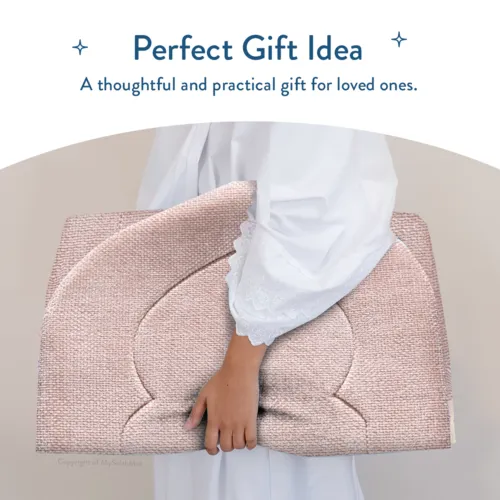 Urban Rug UK Urban Rugs UK Gebedskleed – Luxury Arch Design Roze – Extra Dikke Vulling – 115x67 cm