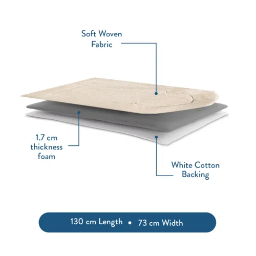 Urban Rug UK Urban Rugs UK Gebedskleed – Luxury Arch Design Beige – Extra Dikke Vulling – 115x67 cm