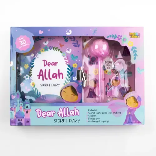 ImaanKidz Dear Allah Secret Diary – Dagboek met Slot