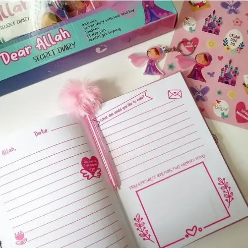 ImaanKidz Dear Allah Secret Diary – Dagboek met Slot