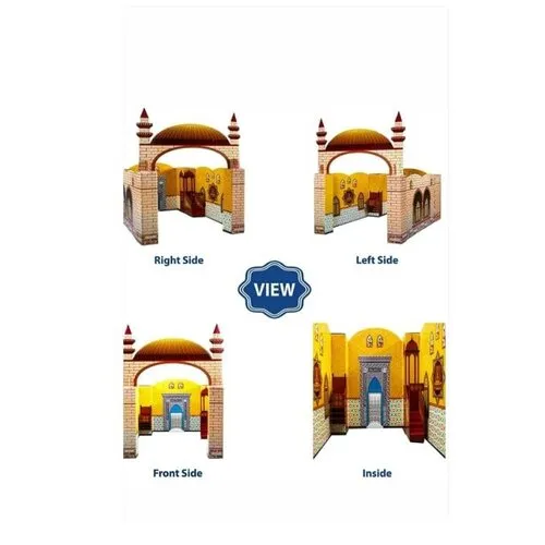 My Mescid – Model Moskee voor Kinderen (104x112x72 cm)