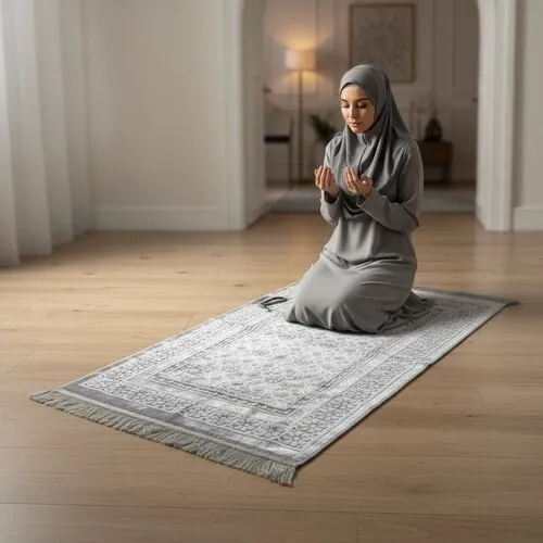 Gebedskleed Luxury Zilver