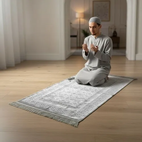 Gebedskleed Luxury Zilver