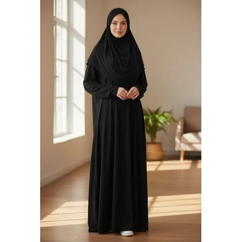 Founara Gebedskleding Stretch 1 Delig Zwart