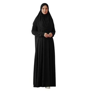 Founara Gebedskleding Stretch 1 Delig Zwart