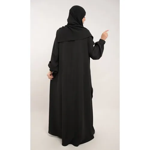 A-lijn Abaya voor Dames – Tayma Black