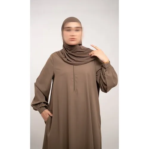 A-lijn Abaya voor Dames – Espresso