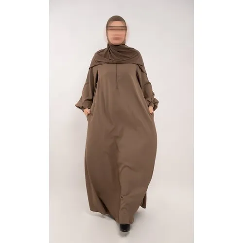 A-lijn Abaya voor Dames – Espresso