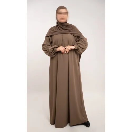 A-lijn Abaya voor Dames – Espresso