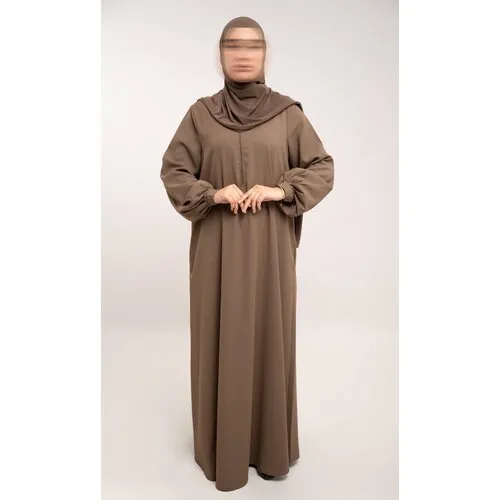 A-lijn Abaya voor Dames – Espresso