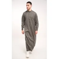Saudi Qamis – Chino Edition Dark Grey