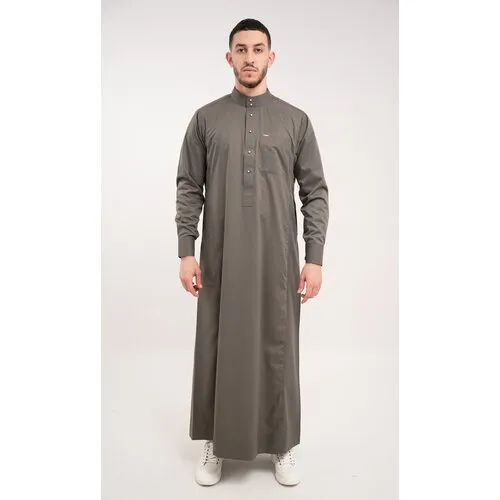 Saudi Qamis – Chino Edition Dark Grey