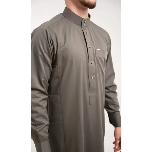 Saudi Qamis – Chino Edition Dark Grey