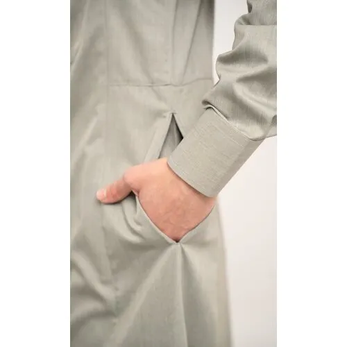 Saudi Qamis – Chino Edition Grijs