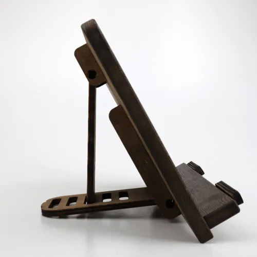 Takva Rahle – Houten Verstelbare Boekstandaard voor Tafel (3 Standen)