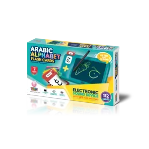 ImaanKidz Arabisch Alfabet Sprekende Flashcards met LCD Scherm – Interactieve Leerkaarten ImaanKidz Arabisch Alfabet Sprekende Flashcards met LCD Scherm – Interactieve Leerkaarten