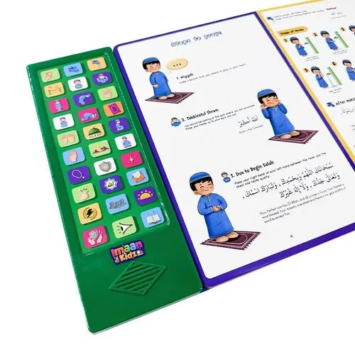 ImaanKidz Let’s Learn Daily Prayers – Interactief Geluidenboek voor Kinderen