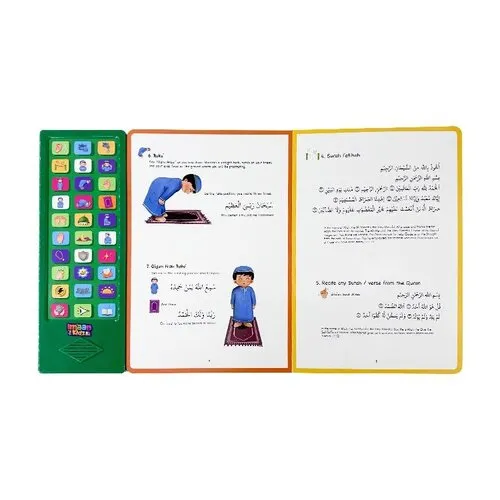 ImaanKidz Let’s Learn Daily Prayers – Interactief Geluidenboek voor Kinderen