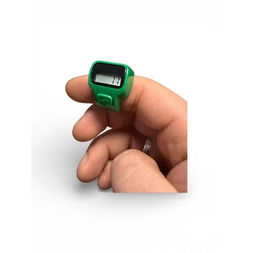 Digitale Tasbih Teller – Elektronische Dhikr Ring met Lichtfunctie