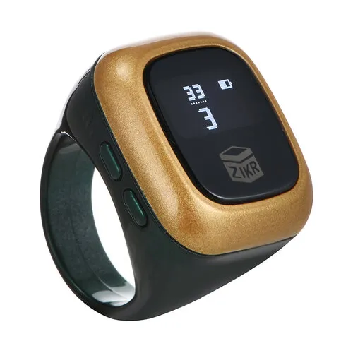 Digitale Display Zikr Tasbih Ring – Oplaadbare Elektronische Dhikr Teller met Vibratie