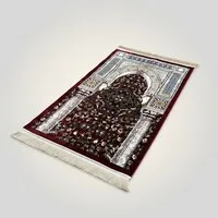 Madinah Mihrab Gebedskleed Rood