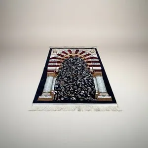 Madinah Mihrab Gebedskleed Blauw