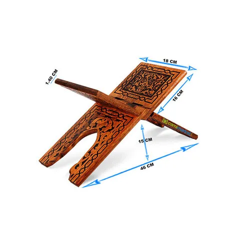 Dennenhout Koran Houder 3 maten