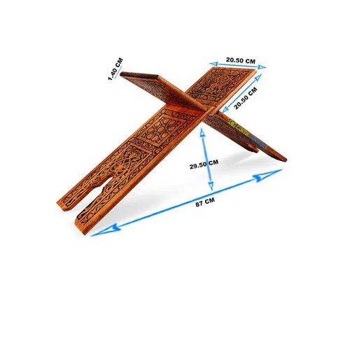 Dennenhout Koran Houder 3 maten