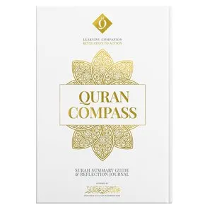 Quran-Trace Quran Compass – Surah by Surah Study Guide & Reflection Journal (Deluxe Edition)