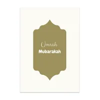 Umrah Mubarak - Islamitische Wenskaart