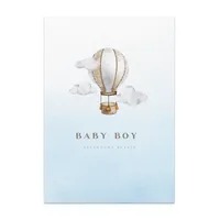 Baby boy Allahouma baarik wenskaart